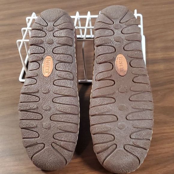 BORN Brown Mary Jane Leather Flat Shoe‎ size US 10/ EUR 42 Thick Gummy Sole - Picture 4 of 11